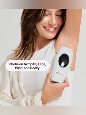 5minskin Hair Removal Device in White and Black